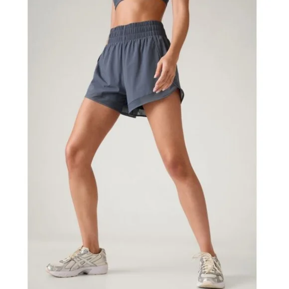 Athleta High-Rise Mesh Racer Run 3' Short - Small - Picture 9 of 9